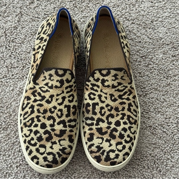 Rothy's Camo Cat Original Slip Loafers Cheetah Leopard Print - Picture 5 of 12